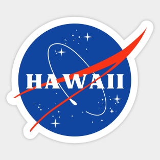 Hawaii Astronaut Sticker
